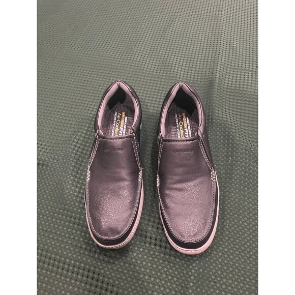 Skechers loafers shoes 13‎ men classic fit air cold memory foam main image 5